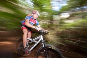 mountain biking